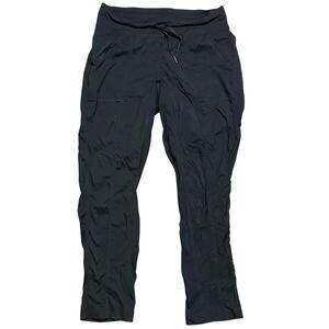 Lululemon Dance Studio Pant III Black Size 8 Lightweight Ribbed Jogger Aesthetic